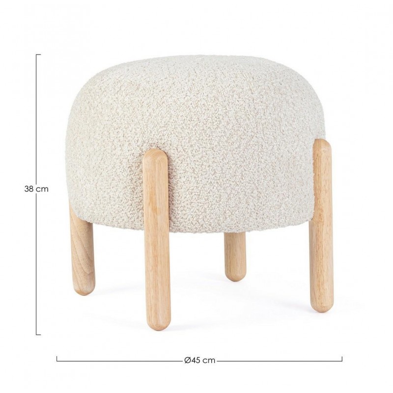 Bizzotto Stołek Dayla Beżowy