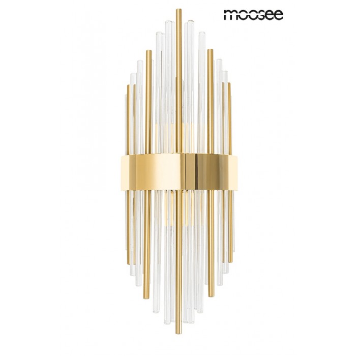 Moosee Lampa Ścienna Armando Złota