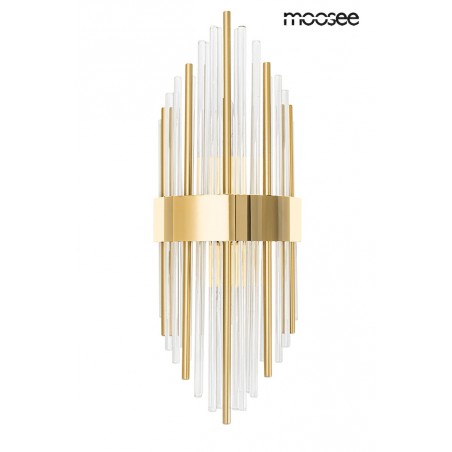 Moosee Lampa Ścienna Armando Złota