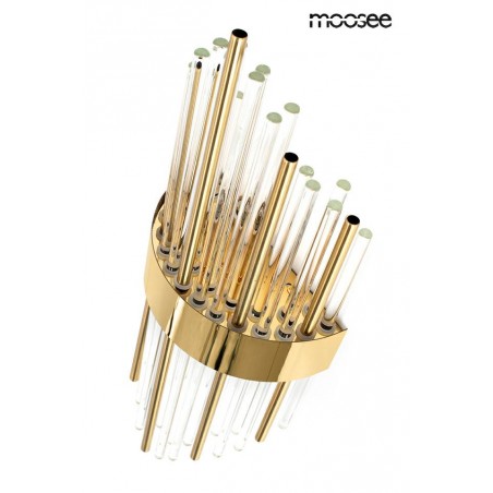 Moosee Lampa Ścienna Armando Złota