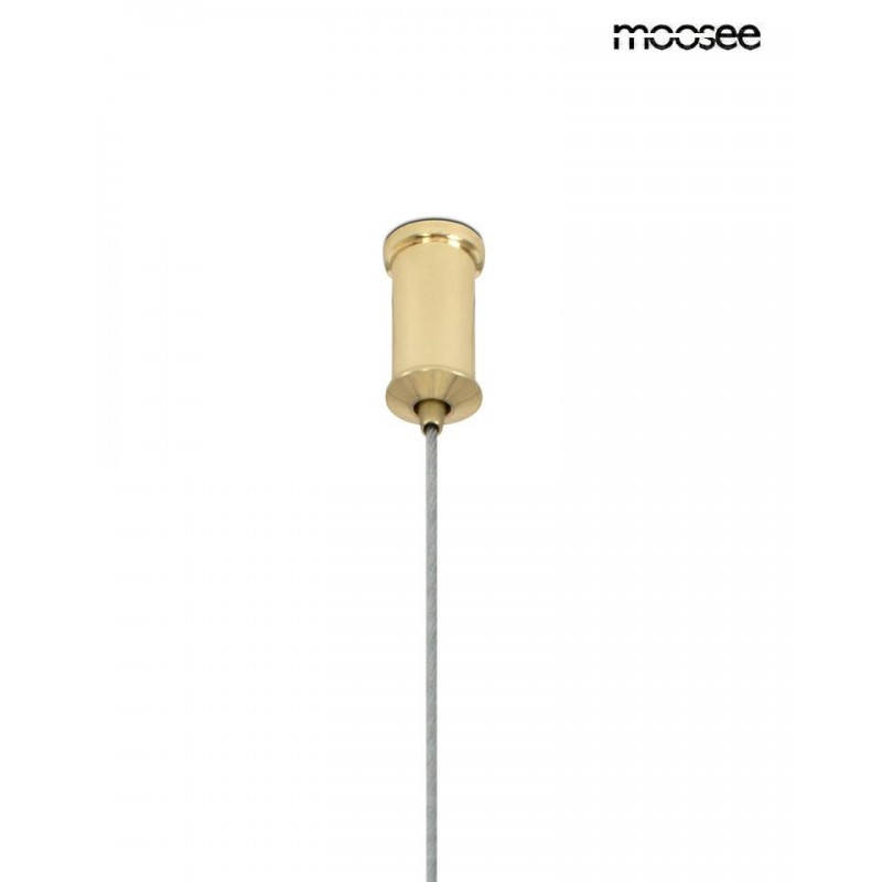 Moosee Lampa Wisząca Alure Oval 120       Złota/mleczna