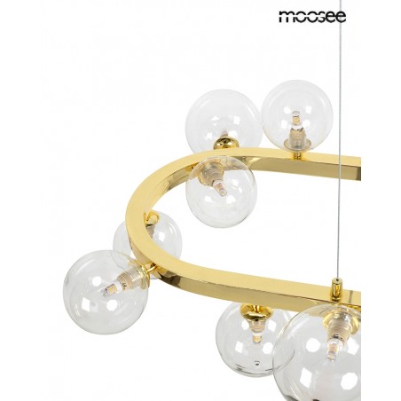 Moosee Lampa Wisząca Alure Oval 120       Złota