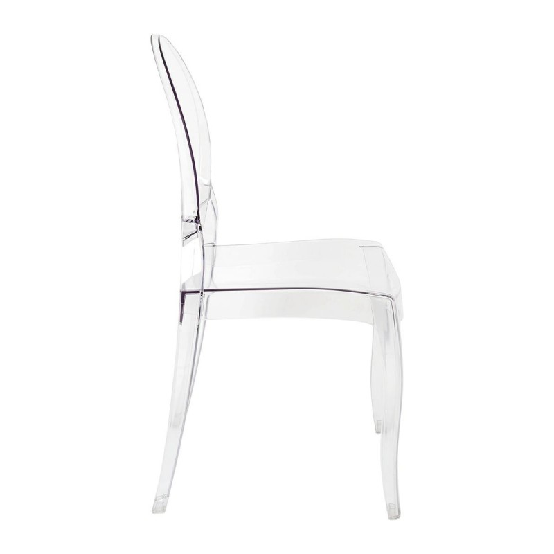 Krzesło Elizabeth Transparentne -  Poliwęglan