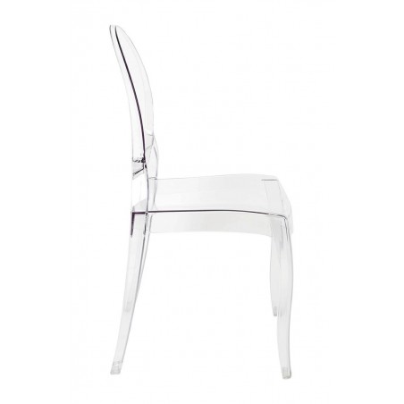 Krzesło Elizabeth Transparentne -  Poliwęglan
