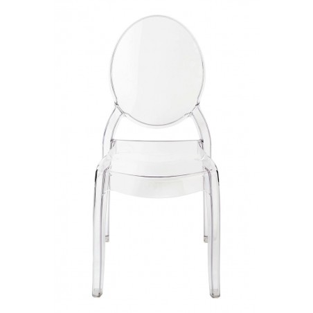 Krzesło Elizabeth Transparentne -  Poliwęglan