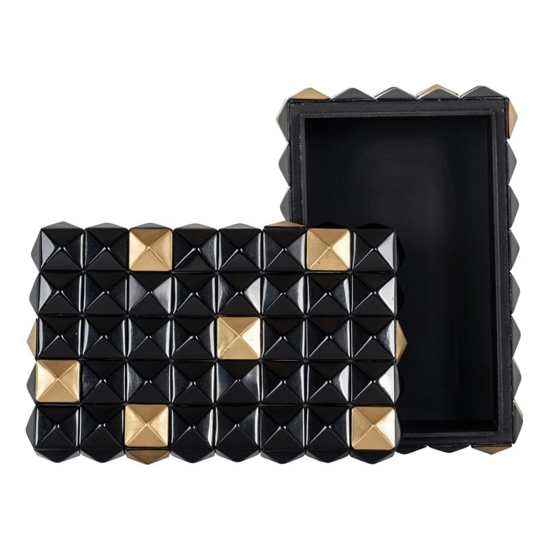 Richmond Pojemnik Na Biżuterię Velicia    Złoty / Czarny