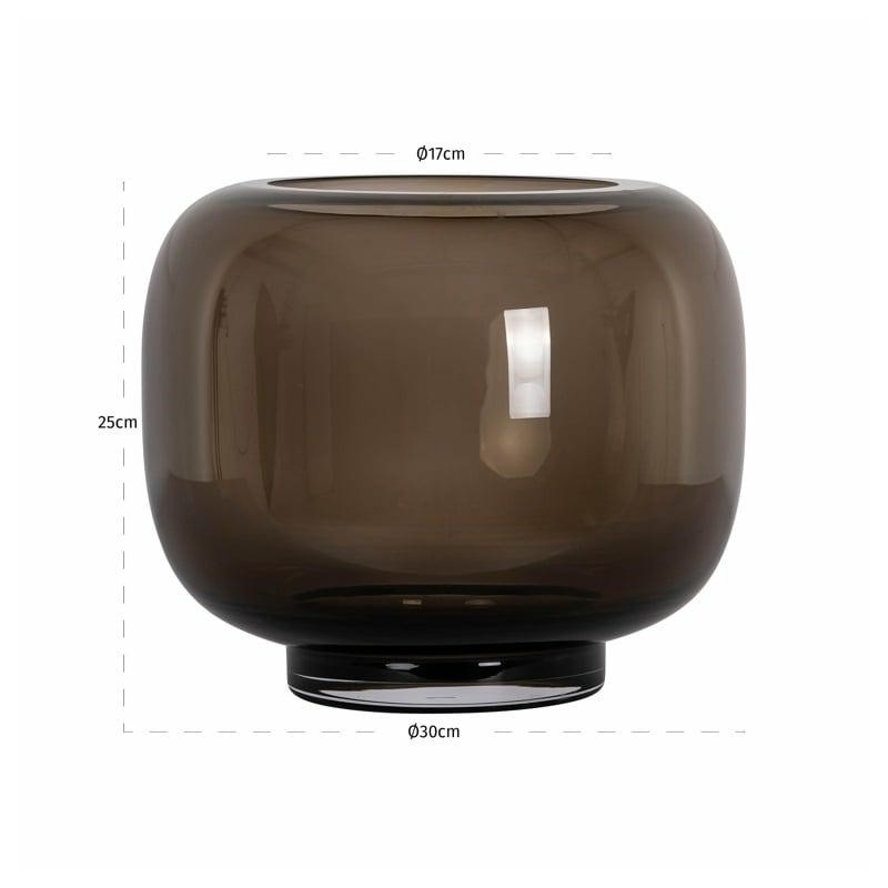 Richmond Świecznik Rowen Brązowy