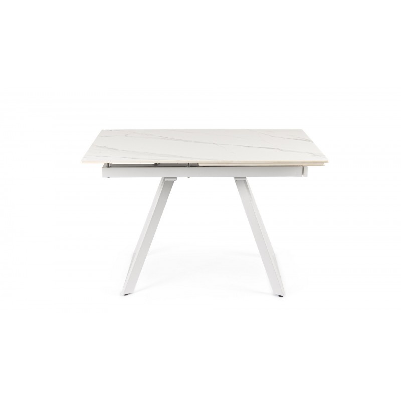 Bizzotto Stół Ogrodowy Reeta 120-180      Biały / Rozkładany