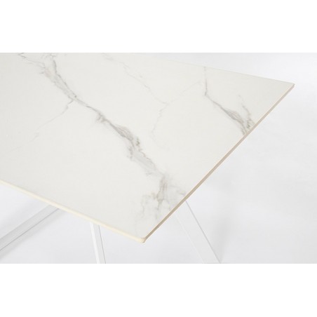 Bizzotto Stół Ogrodowy Reeta 120-180      Biały / Rozkładany