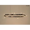 Moosee Lampa Wisząca Alure Oval 120       Czarna