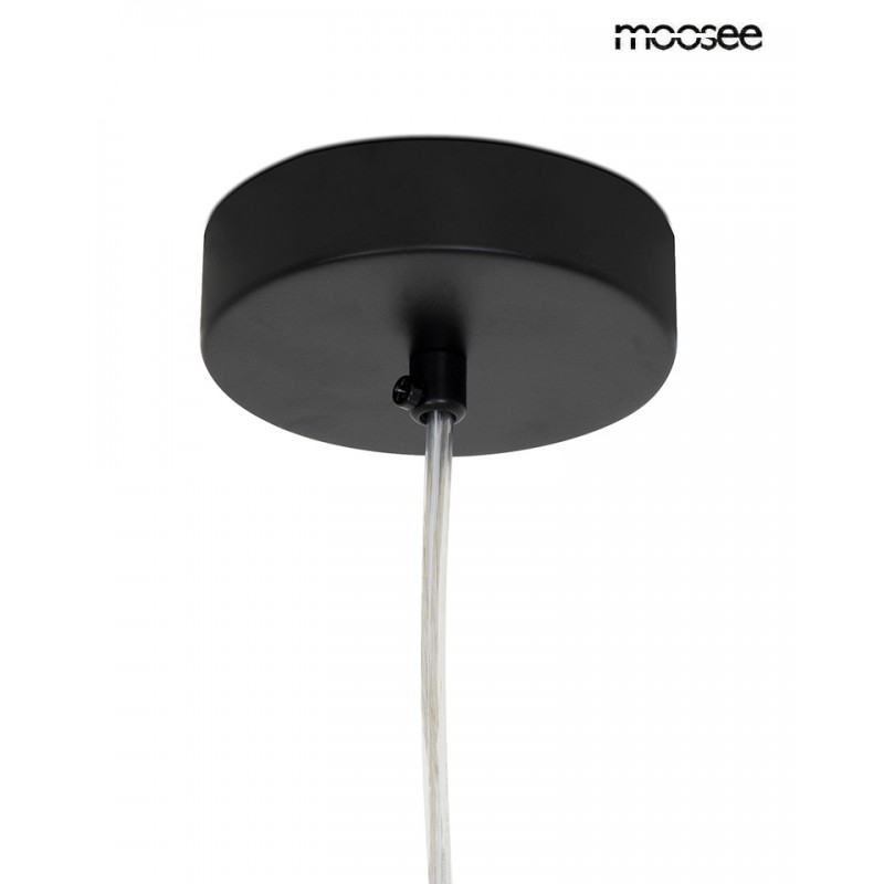 Moosee Lampa Wisząca Alure Oval 120       Czarna
