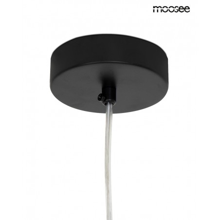 Moosee Lampa Wisząca Alure Oval 120       Czarna