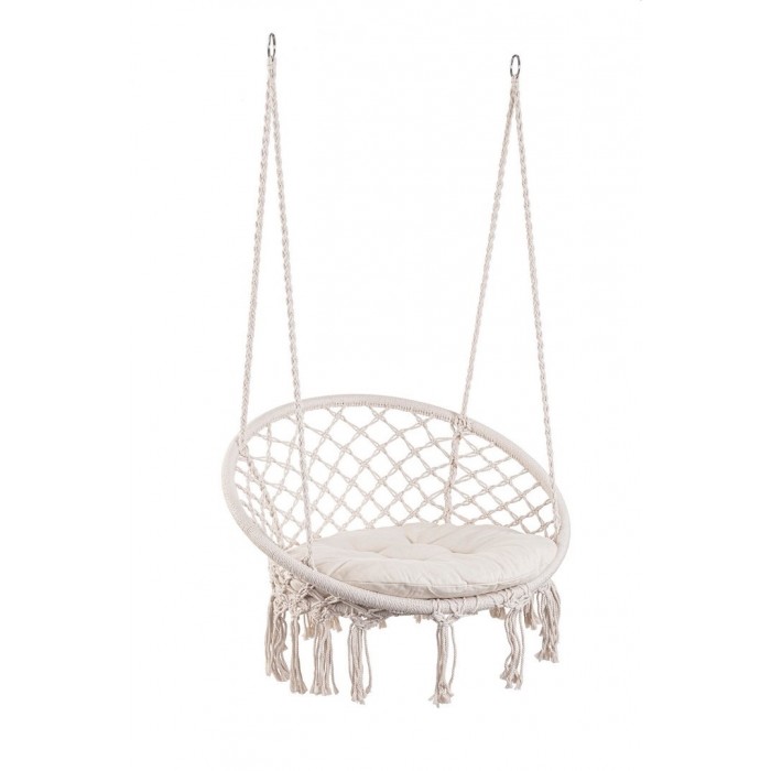 Bizzotto Fotel Wiszący Ogrodowy Javier    Biały