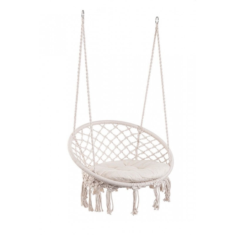 Bizzotto Fotel Wiszący Ogrodowy Javier    Biały