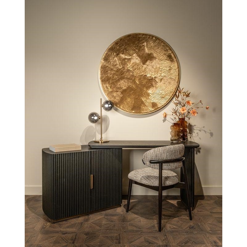 Richmond Obraz Bloom 110X110Cm Złoty