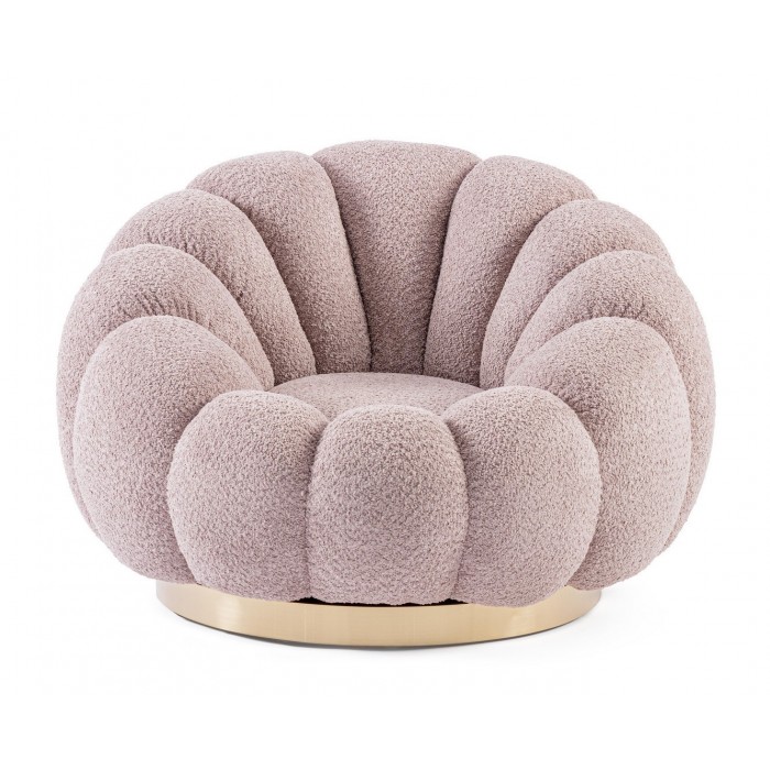 Bizzotto Fotel Obrotowy Florel Różowy