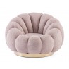 Bizzotto Fotel Obrotowy Florel Różowy