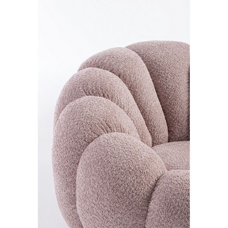 Bizzotto Fotel Obrotowy Florel Różowy