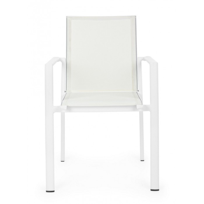 Bizzotto Krzesło Ogrodowe Konnor Białe