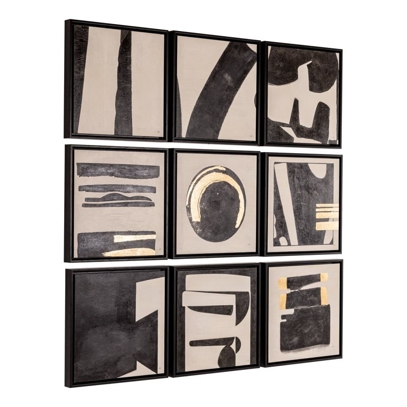 Richmond Zestaw 9 Obrazów Gabri 35X35 Cm