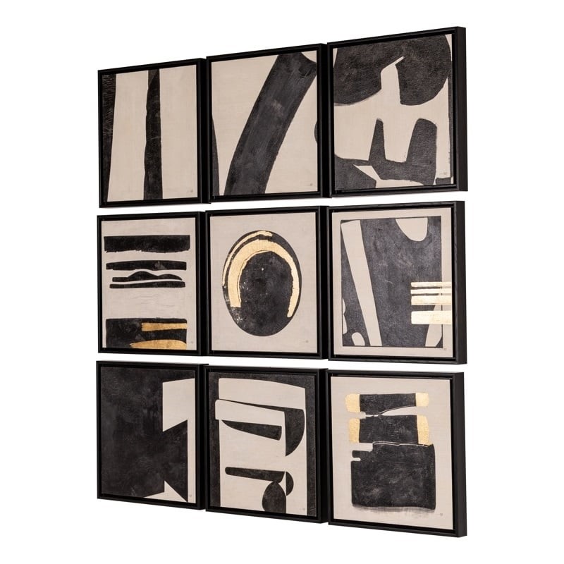 Richmond Zestaw 9 Obrazów Gabri 35X35 Cm