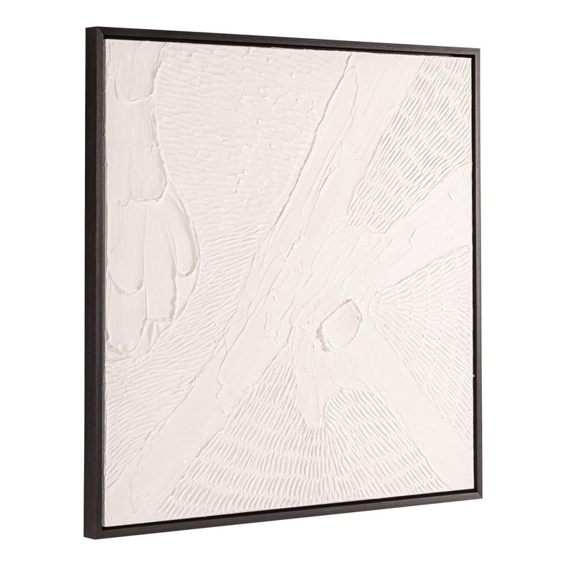 Richmond Obraz Janey 80X80 Cm Biały