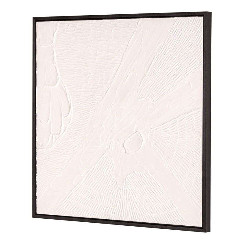 Richmond Obraz Janey 80X80 Cm Biały