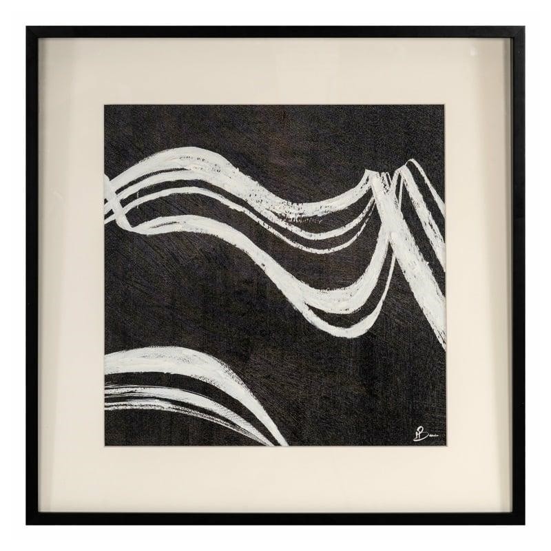 Richmond Obraz Jozy 80X80 Cm              Biało-Czarny