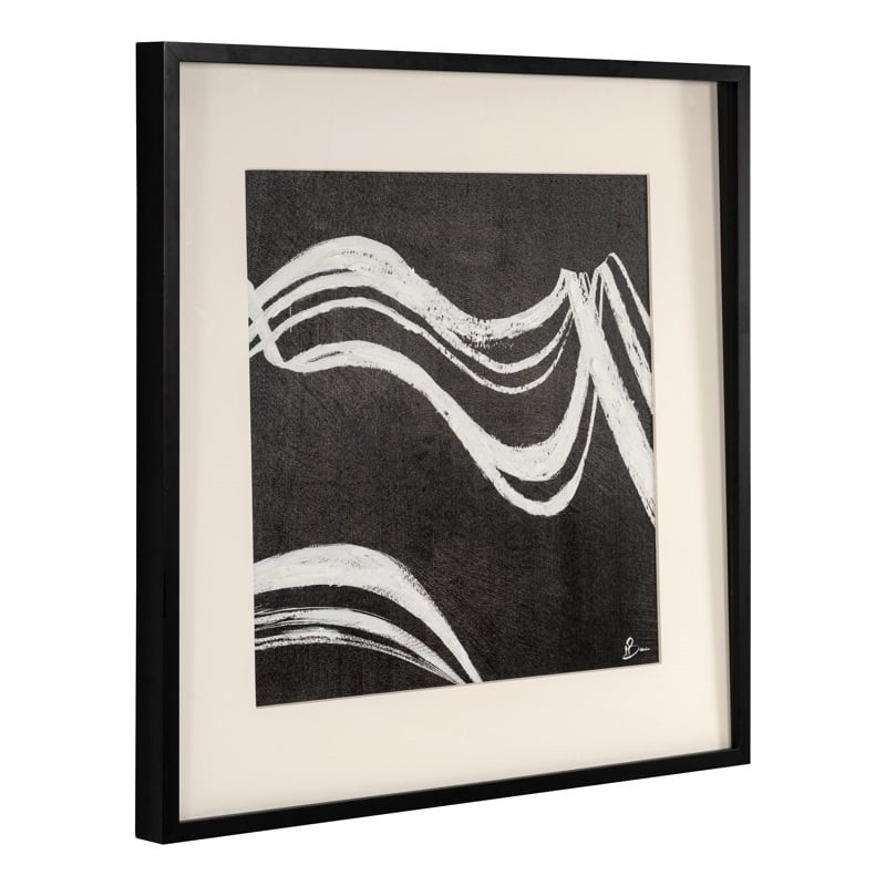 Richmond Obraz Jozy 80X80 Cm              Biało-Czarny