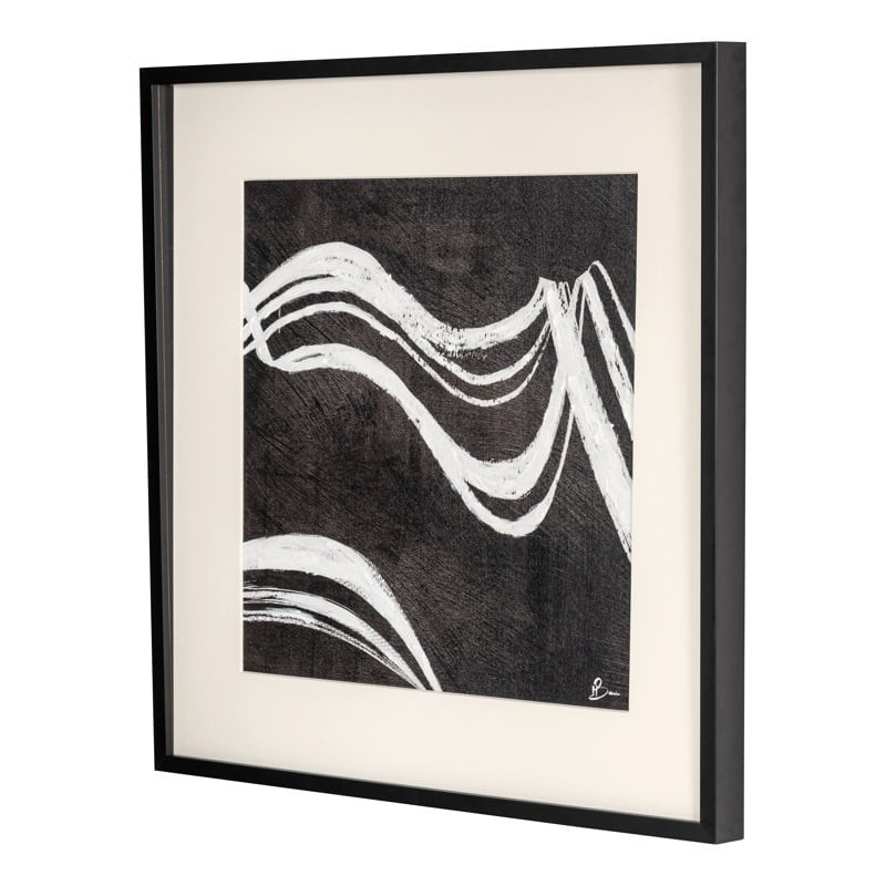 Richmond Obraz Jozy 80X80 Cm              Biało-Czarny