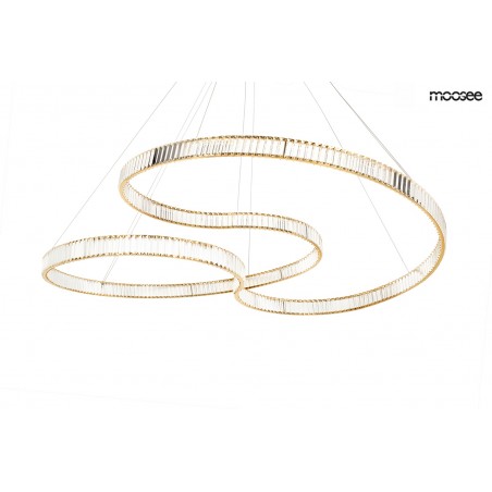 Moosee Lampa Wisząca Wave 160A Złota