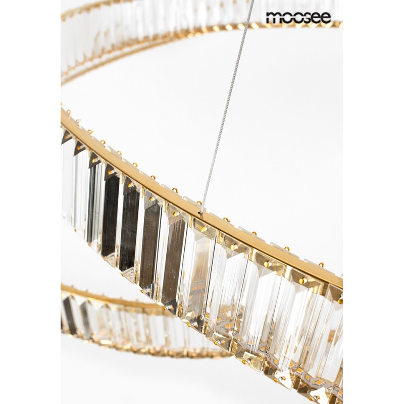 Moosee Lampa Wisząca Wave 160A Złota