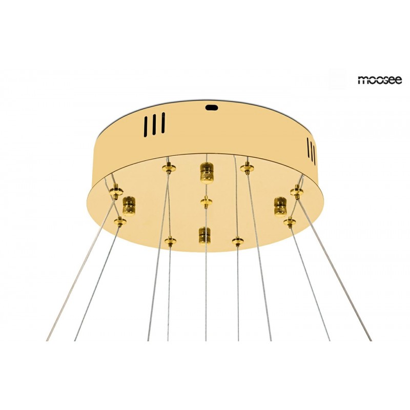 Moosee Lampa Wisząca Wave 160A Złota