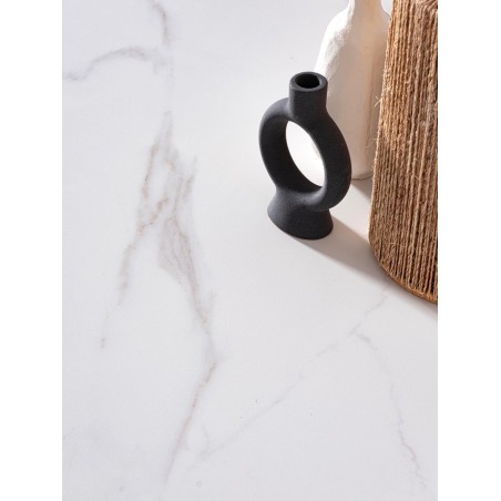 Bizzotto Stół Ogrodowy Joakim 160-240     Biały / Rozkładany