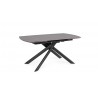 Bizzotto Stół Ogrodowy Joakim 160-240     Czarny / Rozkładany