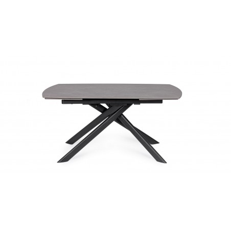 Bizzotto Stół Ogrodowy Joakim 160-240     Czarny / Rozkładany