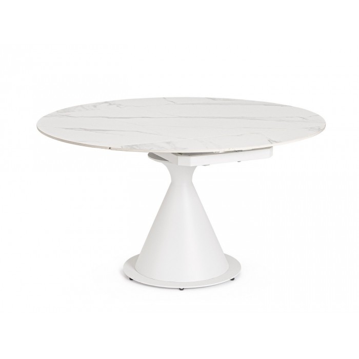 Bizzotto Stół Ogrodowy Jonni 85-135       Biały / Rozkładany