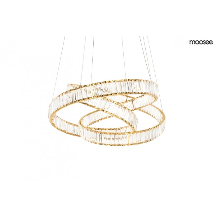 Moosee Lampa Wisząca Wave 80 Złota