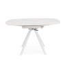 Bizzotto Stół Ogrodowy Rauni 87-135       Biały / Rozkładany