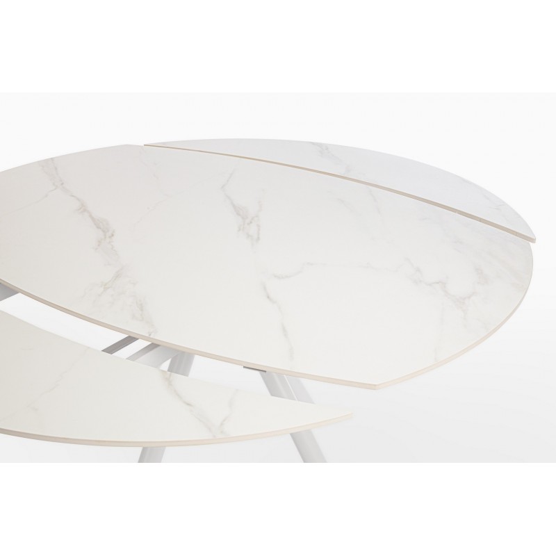 Bizzotto Stół Ogrodowy Rauni 87-135       Biały / Rozkładany