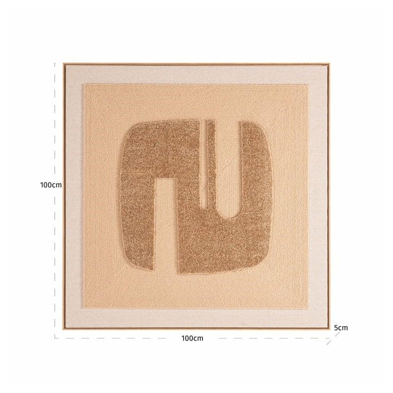 Richmond Obraz Seda 100X100 Cm