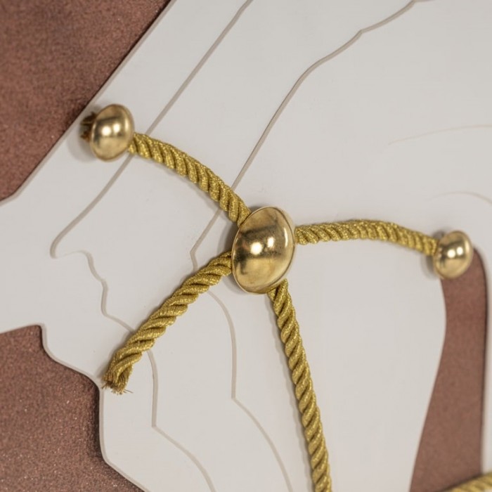 Richmond Obraz Blazer 120,5X80,5 Cm       Brązowy