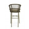 Bizzotto Krzesło Barowe Ogrodowe          Odivelas Zielone