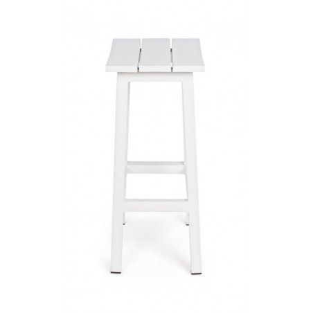 Bizzotto Krzesło Barowe Ogrodowe Skipper  71 Białe