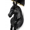 Moosee Lampa Podłogowa Koń Horse Stand    M Czarna - Włókno Szklane