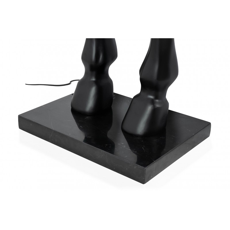 Moosee Lampa Podłogowa Koń Horse Stand    M Czarna - Włókno Szklane