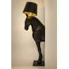 Moosee Lampa Podłogowa Koń Horse Stand    M Czarna - Włókno Szklane