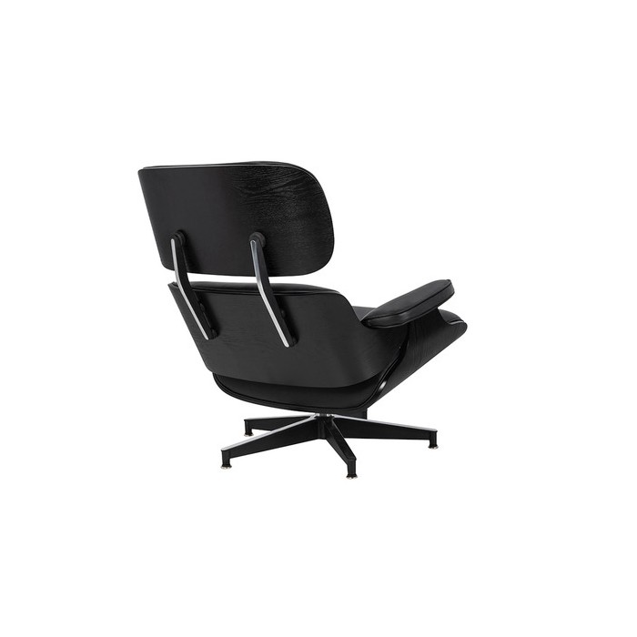 Fotel Lounge Hm Czarny / Czarny Jesion