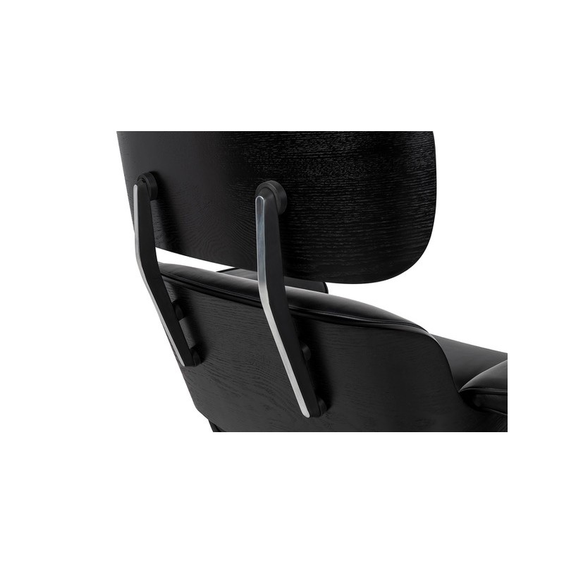 Fotel Lounge Hm Czarny / Czarny Jesion