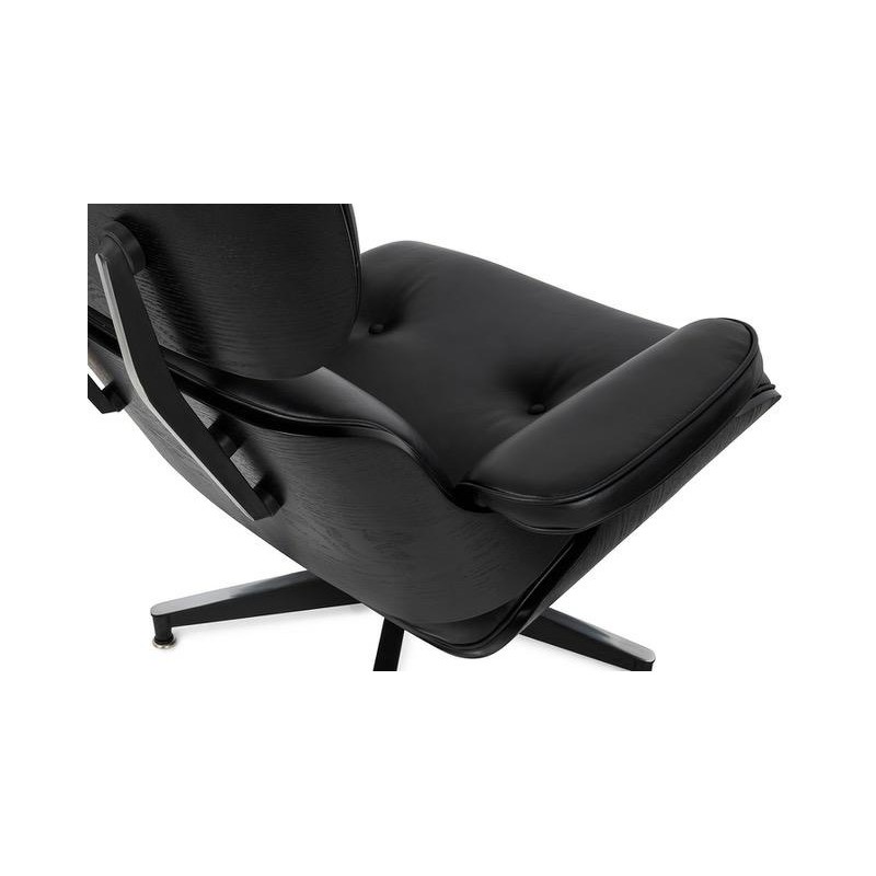 Fotel Lounge Hm Czarny / Czarny Jesion